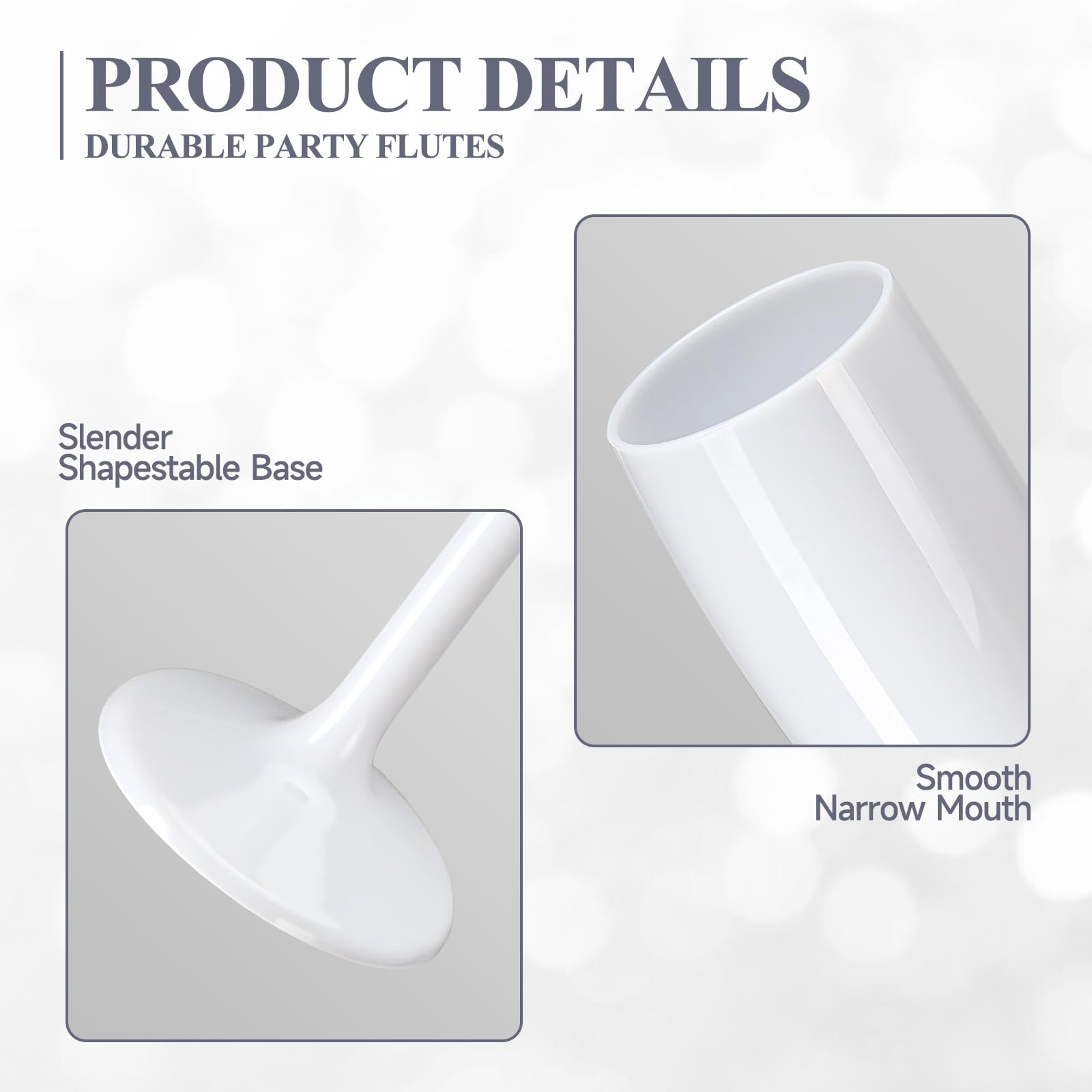 XUWAIDSGN toasting cup white design adds refined flair to celebrations