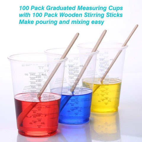 XUXU multi-purpose measuring set ideal for epoxy, resin, paint, and crafts