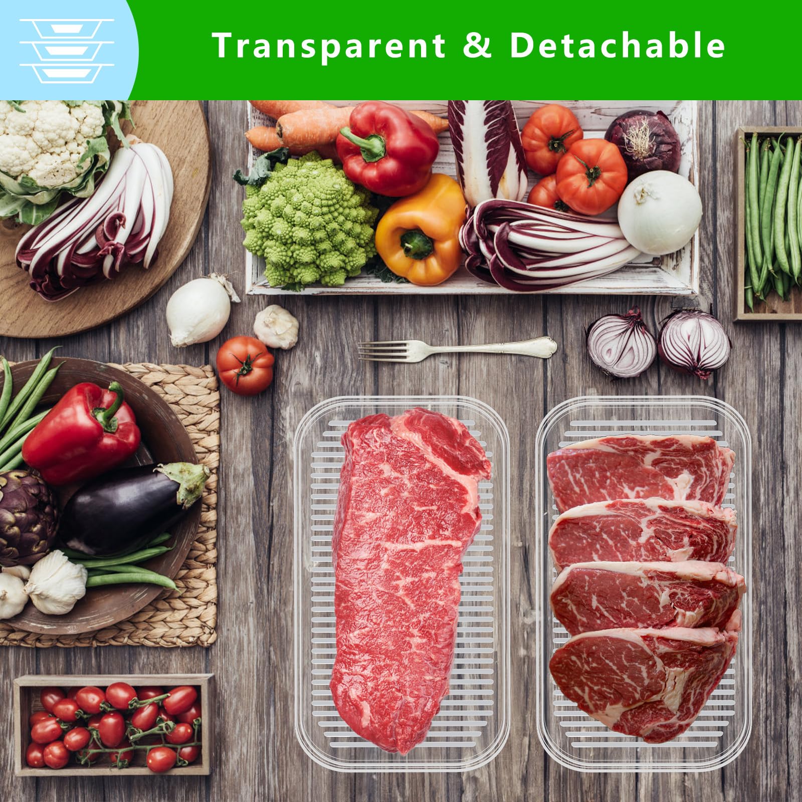 XVAJT portable lunch meat storage is ideal for picnics and camping.