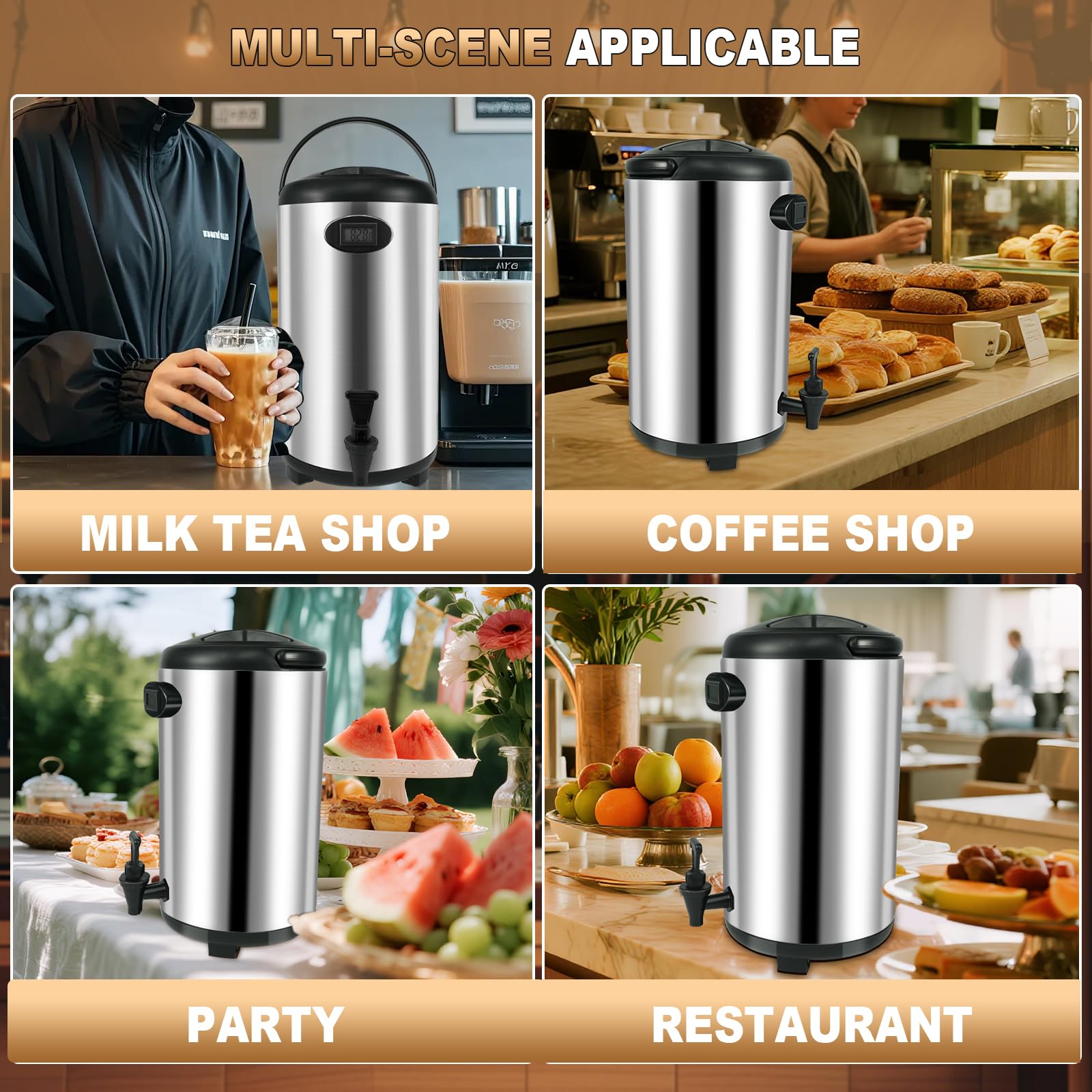 XVEZUA silver finish is stylish and durable for daily use.