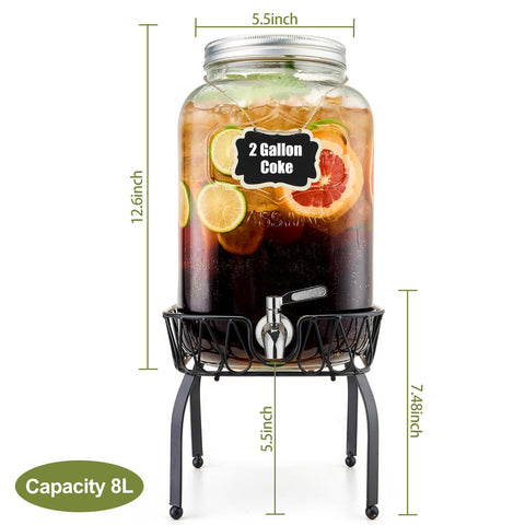 XWSAQP lemonade beverage setup for casual gatherings