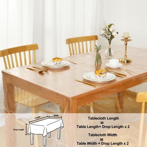 XWZO tablecloth for weddings and parties adds a seamless, protective layer