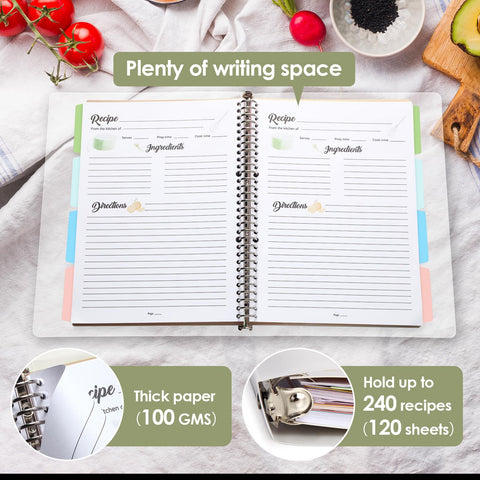 XXINMOH eight colorful dividers help you categorize meals at a glance.