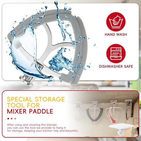 Xxiong Flex Edge Beater highlights easy cleanup after use.