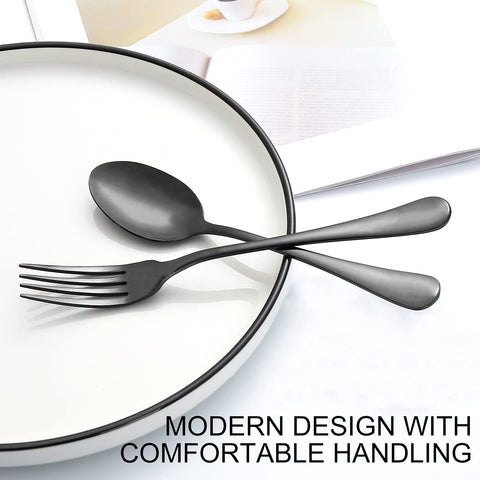 XXZWSJSH dishwasher-safe silverware simplifies cleanup after meals