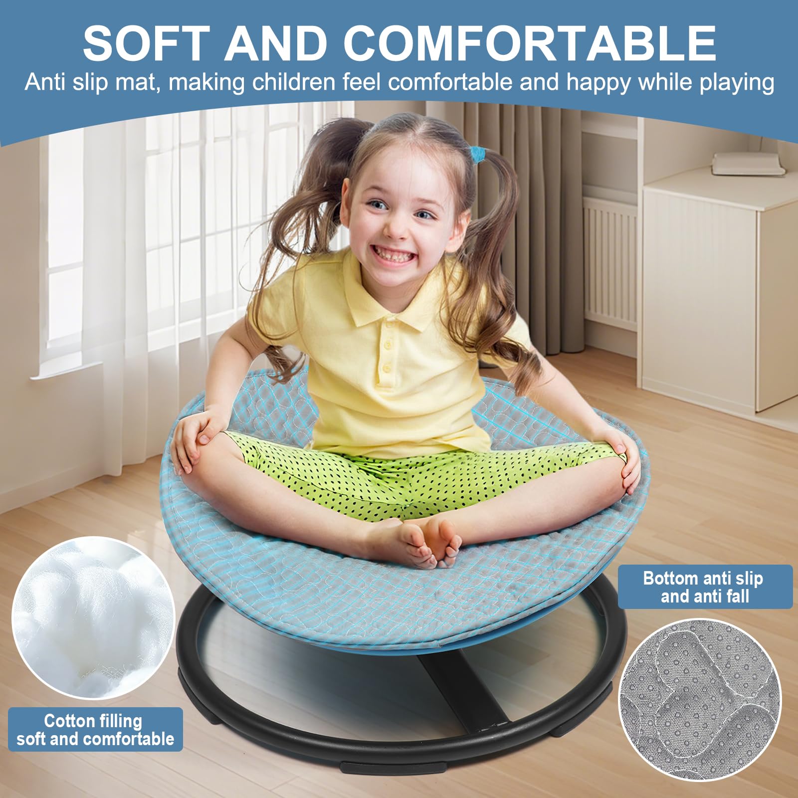 XYDongtong anti-slip dots on the cushion bottom.
