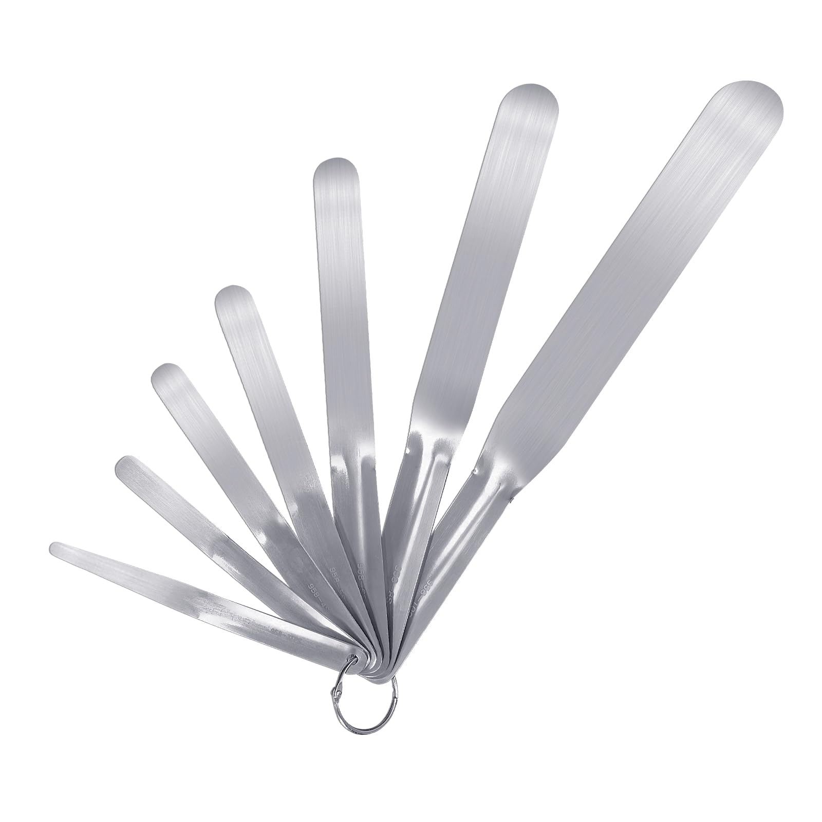 XYGOVIA 7-piece caulk spatula set with varied blades for precise smoothing of caulk