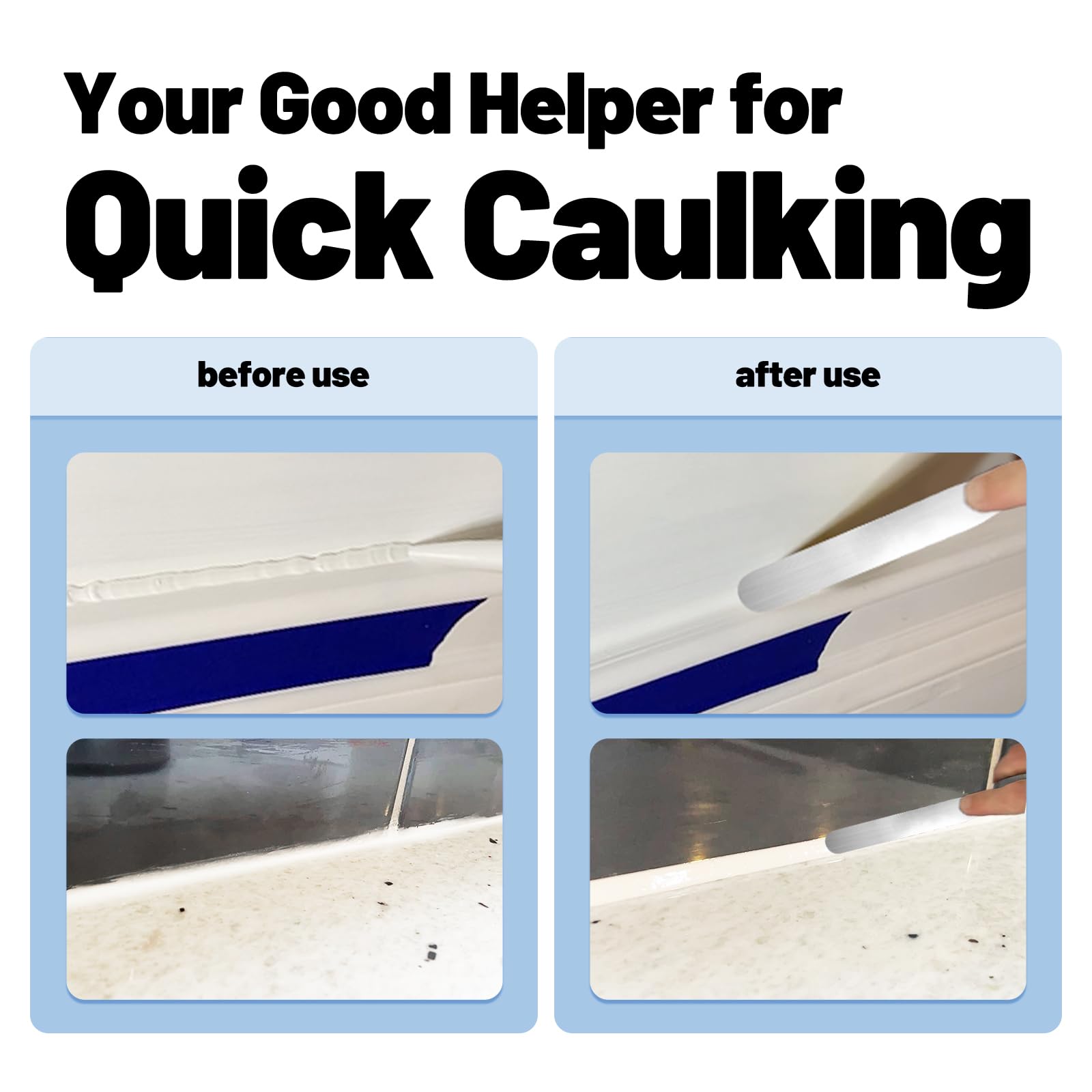 XYGOVIA caulk finishing tools ideal for professional and DIY projects