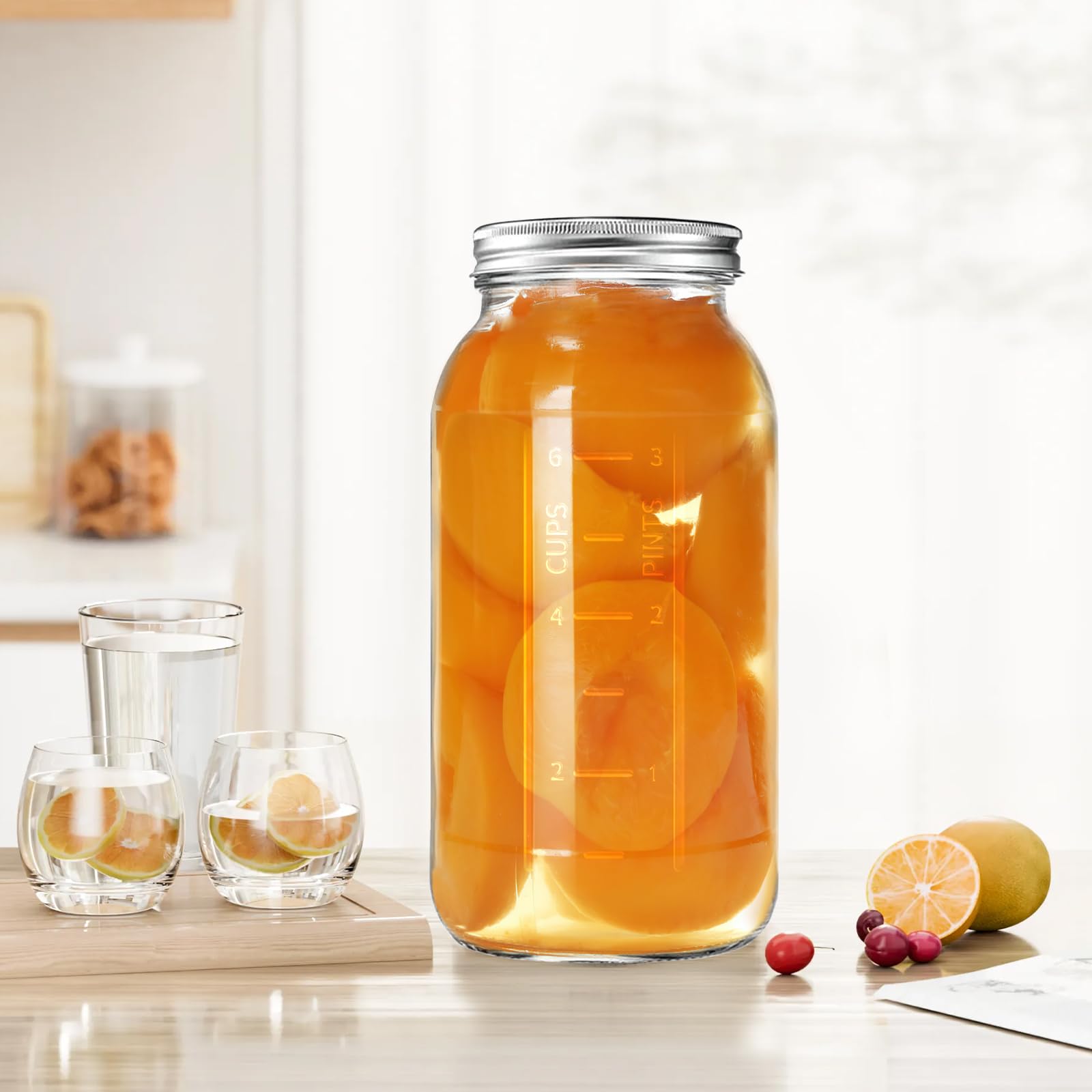 Xylanor mason jar in refrigerator showing storage compatibility