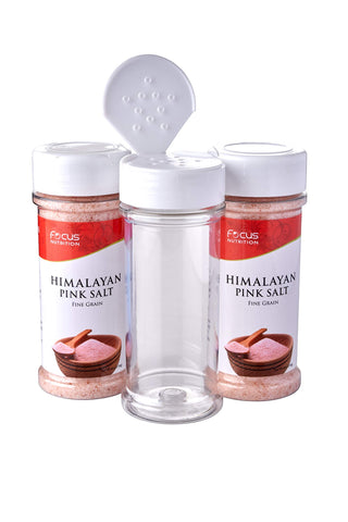 Xyloburst food-grade plastic spice containers preserve freshness and flavor.