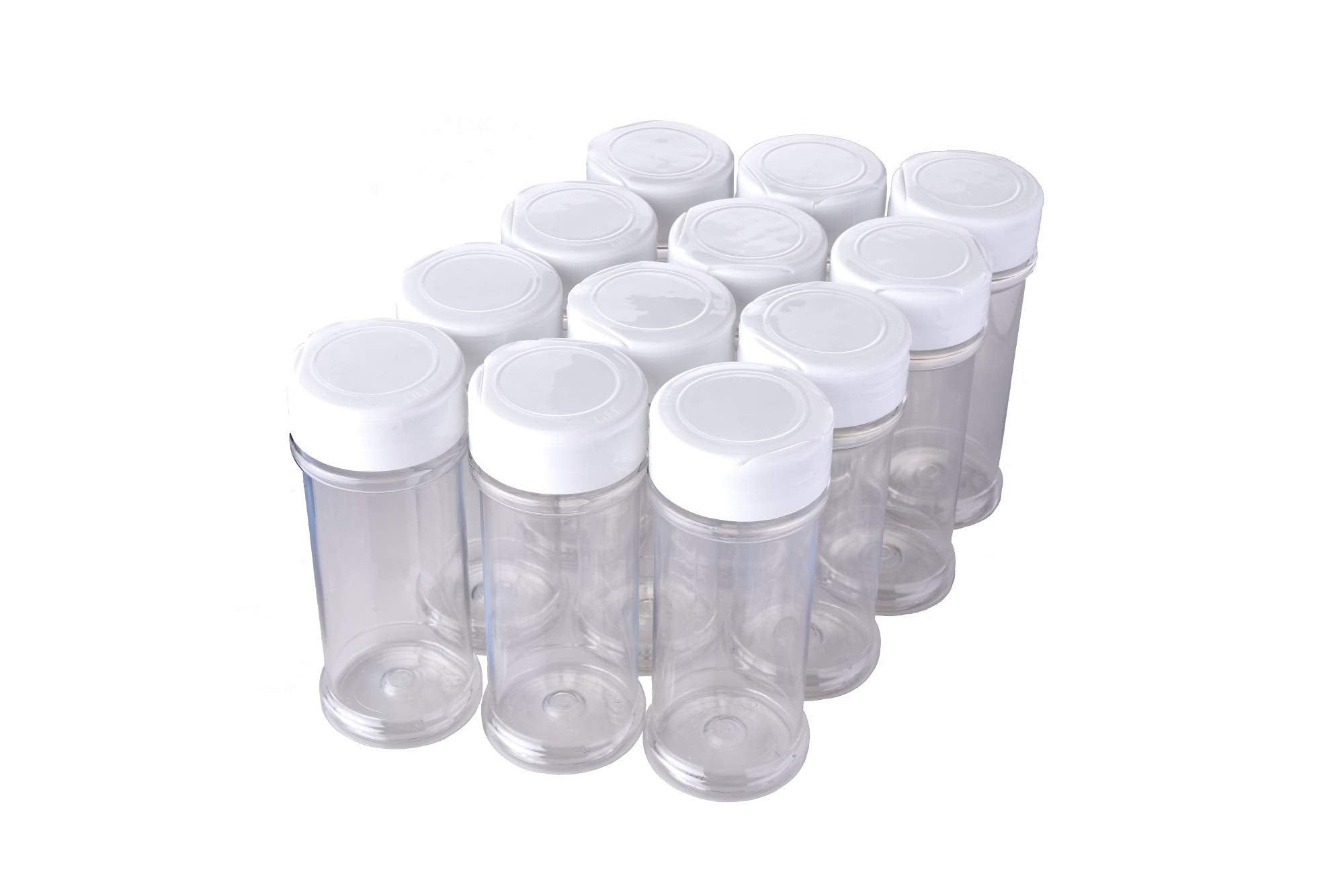 Xyloburst white sprinkle-top lid close-up for precise, mess-free seasoning.