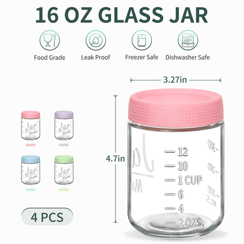 Xyptorix leakproof jars are freezer and dishwasher safe for versatile use.
