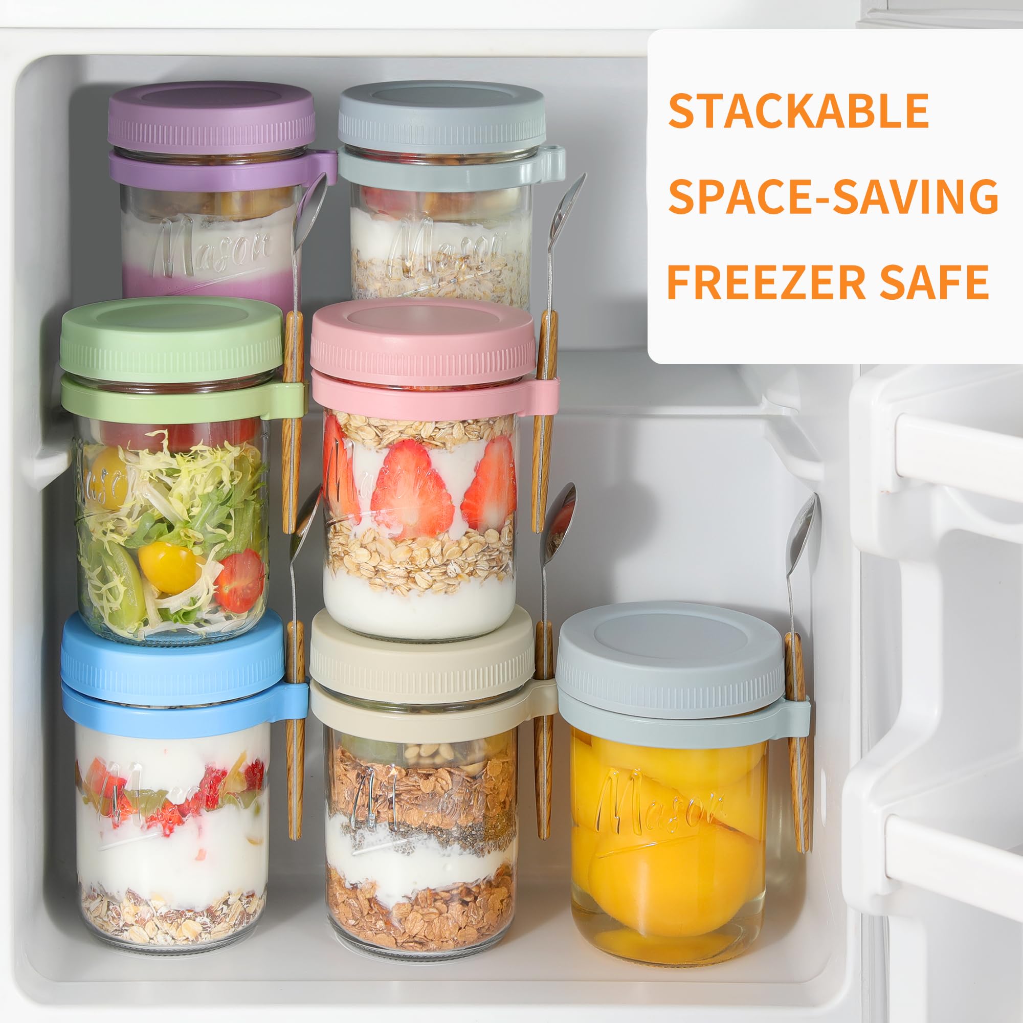 Xyptorix portable jars ideal for on-the-go breakfasts