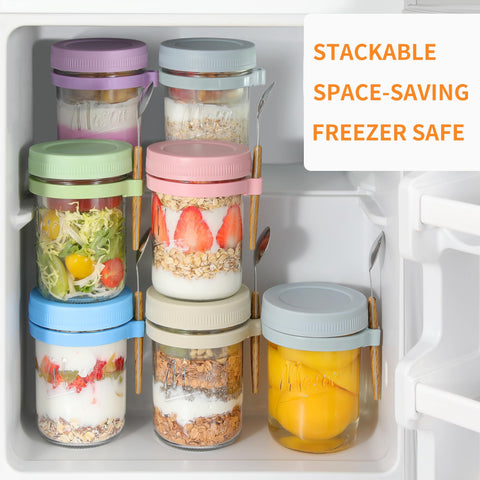 Xyptorix portable jars ideal for on-the-go breakfasts