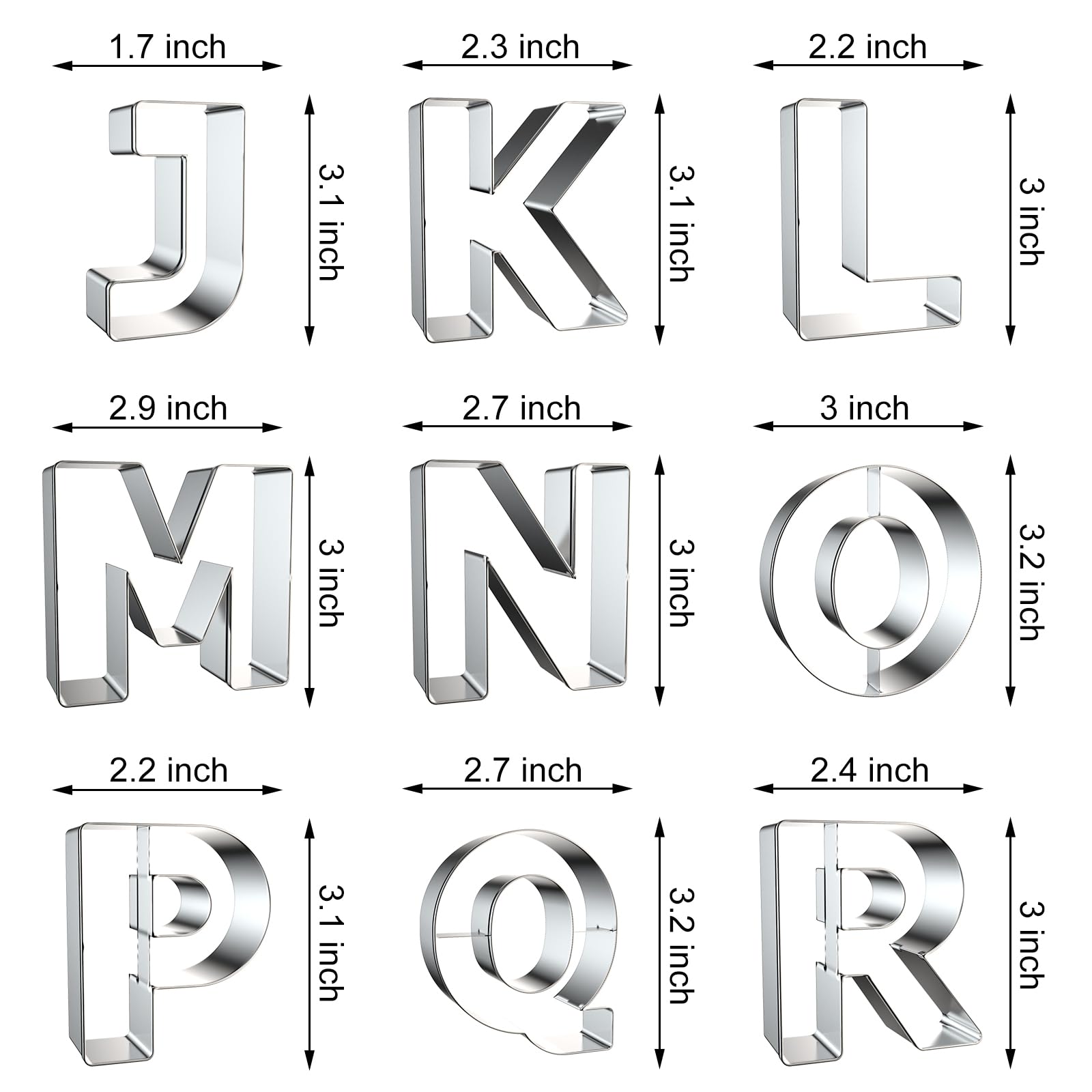 Xzhloym fondant and dough cutters for creative cake decorations