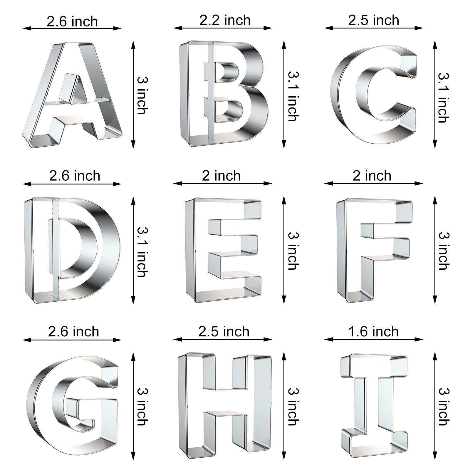 Xzhloym stainless steel cookie cutters with rolled edges for safe baking fun
