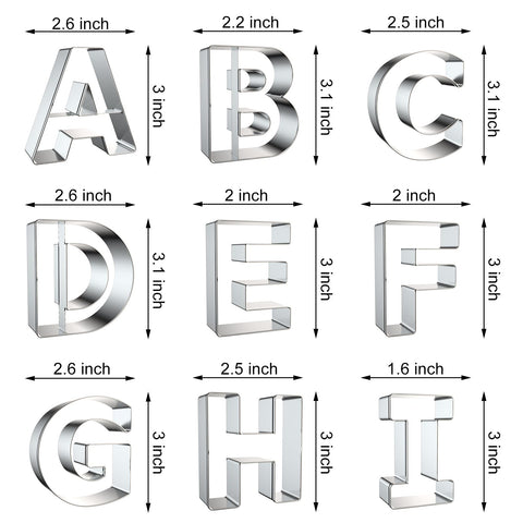 Xzhloym stainless steel cookie cutters with rolled edges for safe baking fun