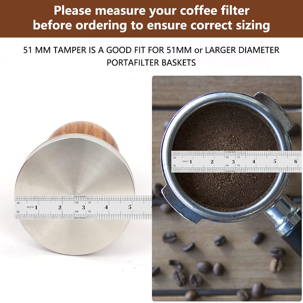 Y-Step Coffee Tamper Mat—protects surfaces and keeps portafilter steady.