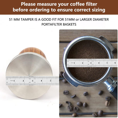Y-Step Coffee Tamper Mat—protects surfaces and keeps portafilter steady.