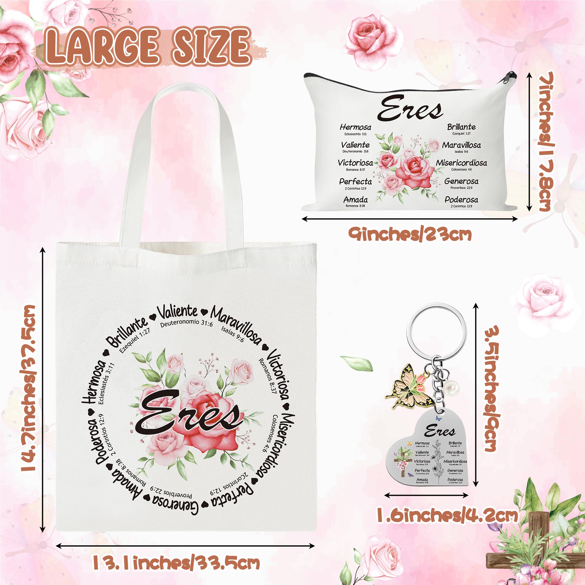 Y1tvei cosmetic bag 9x7 inches for makeup and toiletries on the go
