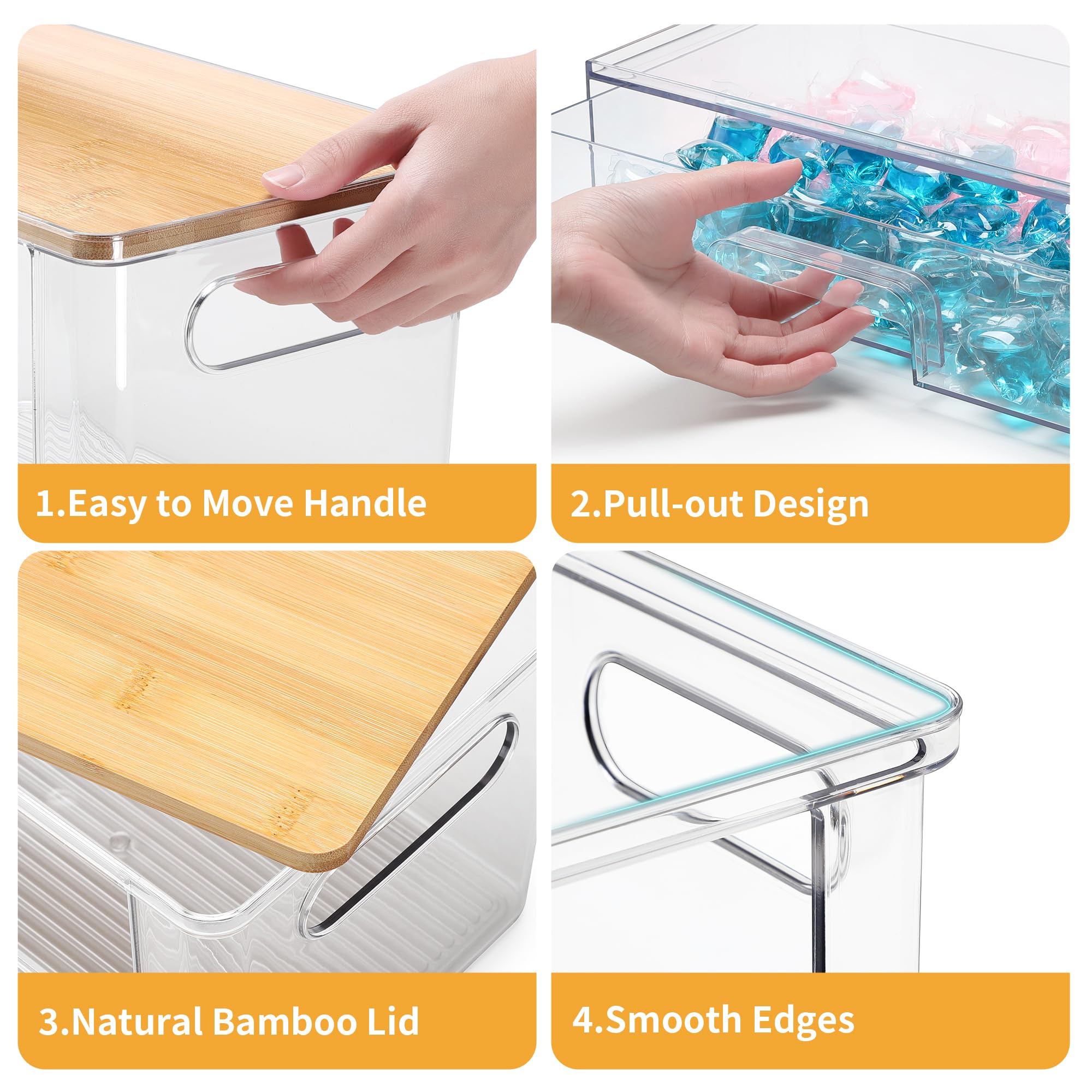 YAFFWA decorative under-sink organizer adds style while staying practical