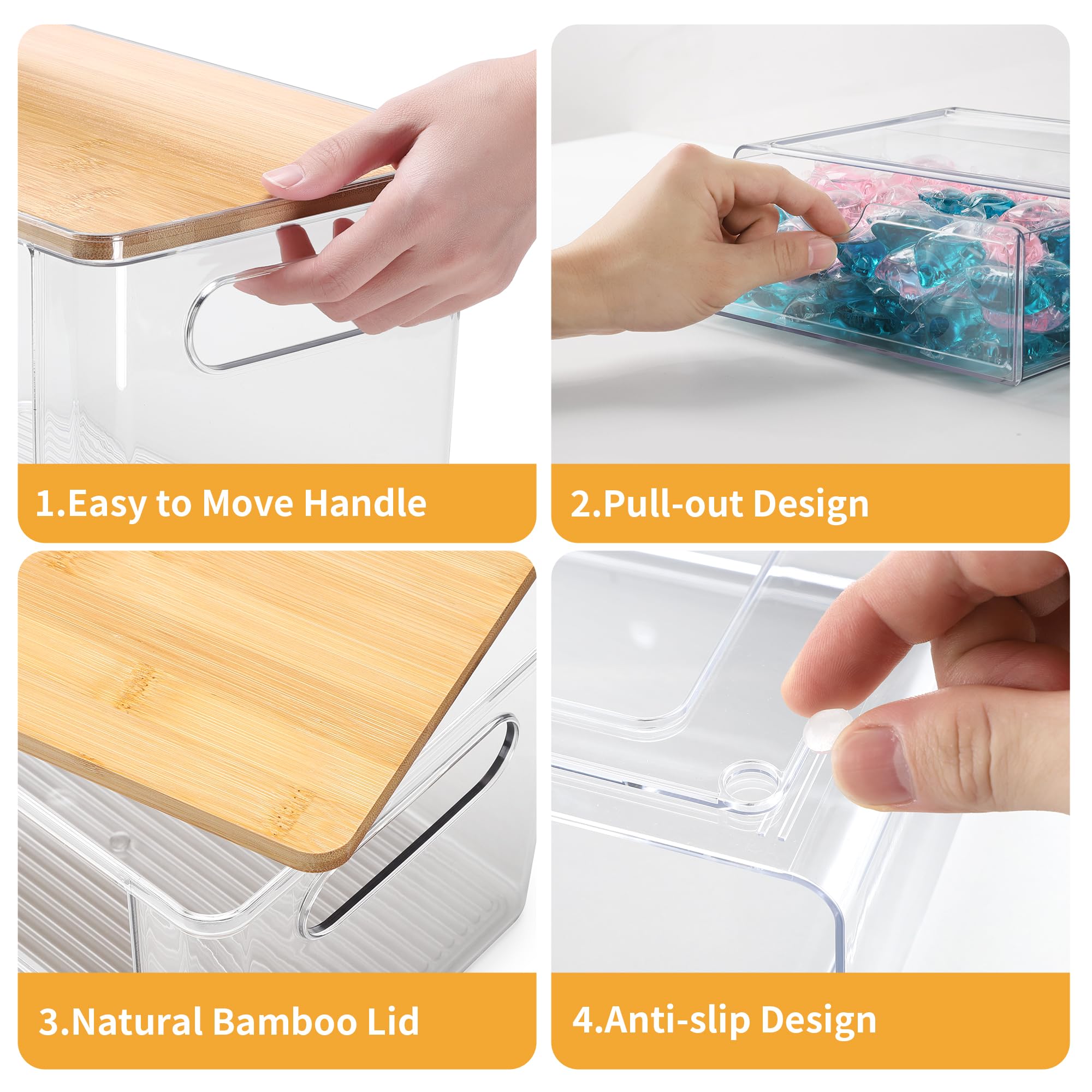 YAFFWA minimalist storage design adds style while keeping bags and supplies organized.