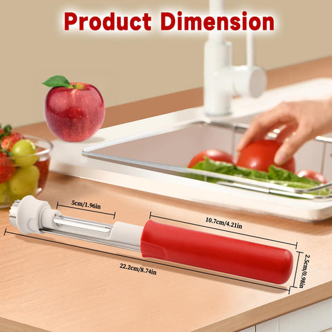 YAKAUEI compact design fits in busy kitchen drawers.
