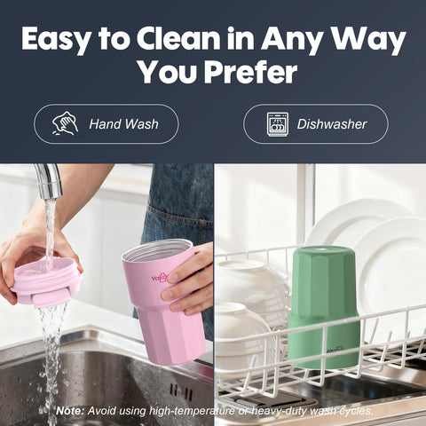 Navy blue finish adds style and durability