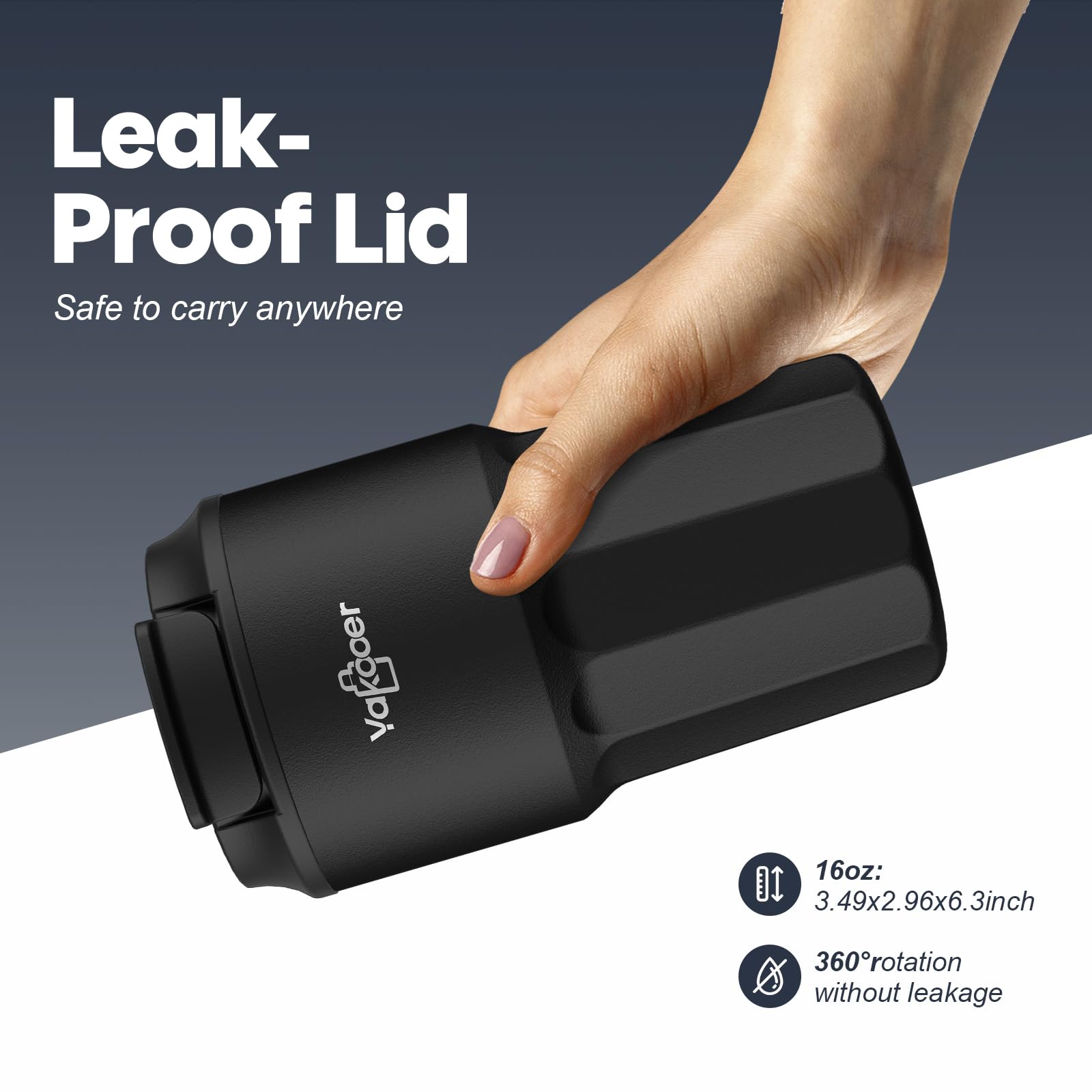 Removable straw and lid for easy cleaning