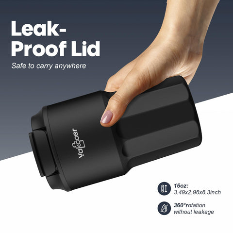 Removable straw and lid for easy cleaning