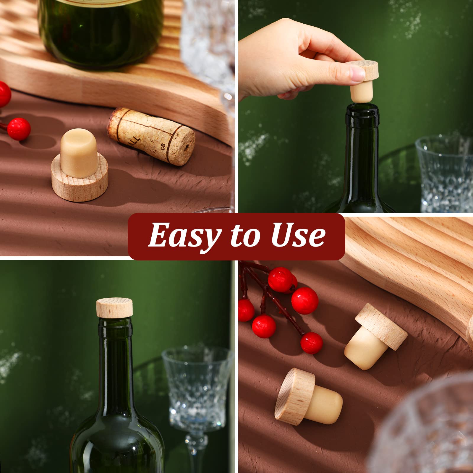 Yalikop fits 375 ml to 750 ml bottles for versatile storage