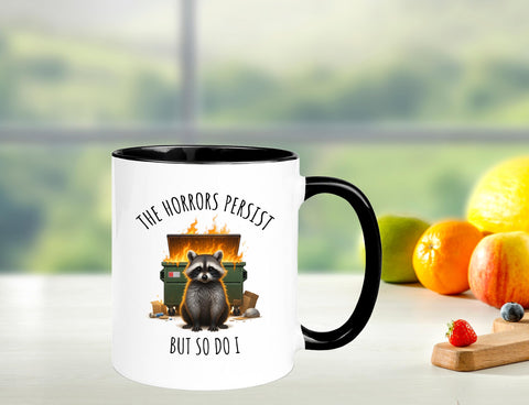 Yalocib funny animal art mug supports quirky desk setups and humor.