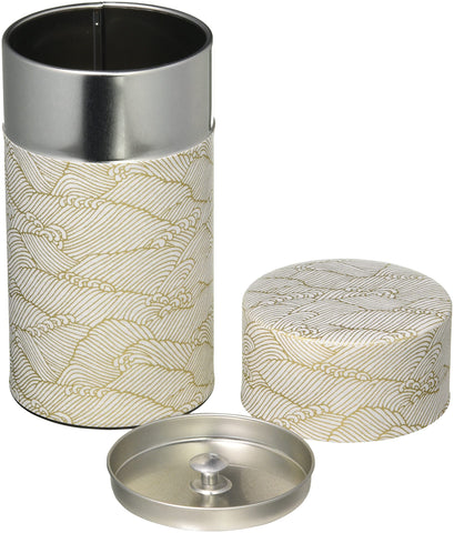 Yamaco Pokkan double lid airtight feature highlighted on the canister