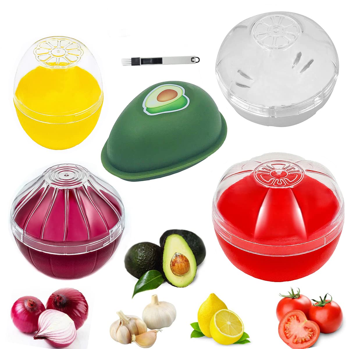 Yamesu onion saver container keeps onions fresh and odor-free in the fridge.