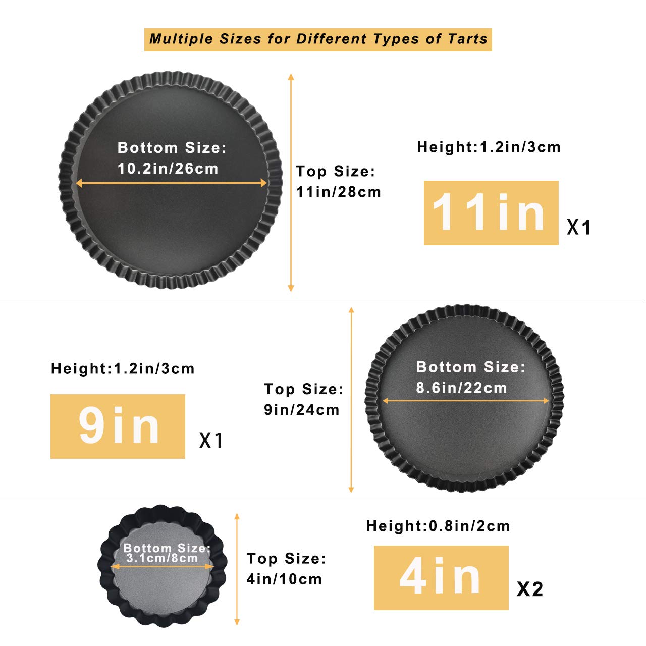 Yamteck high-carbon-steel construction for durable bakeware