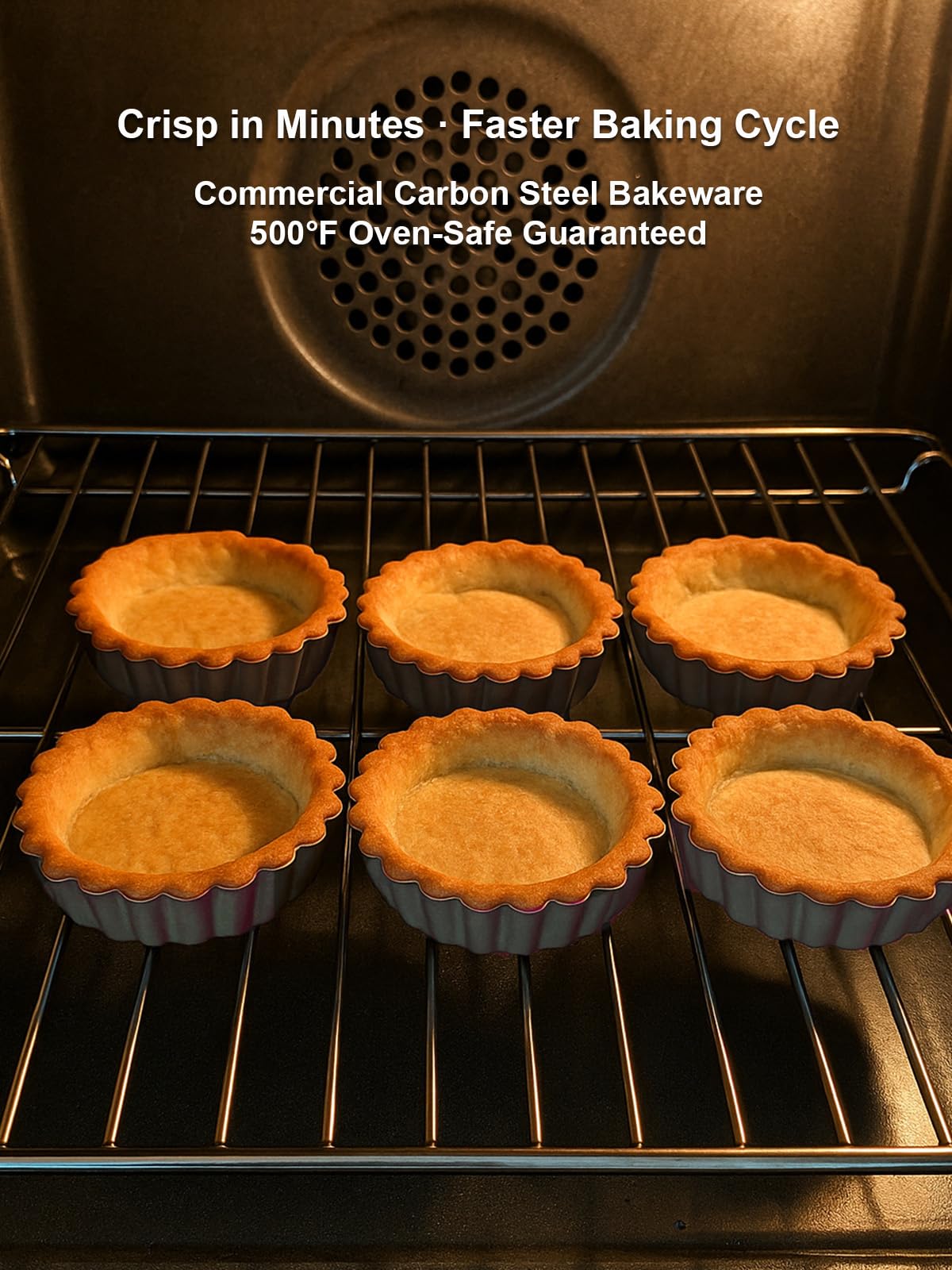 Gold finish adds a premium look to your dessert table