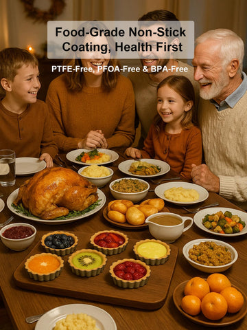 Yamteck quiche pans with removable bottom for pristine tart edges