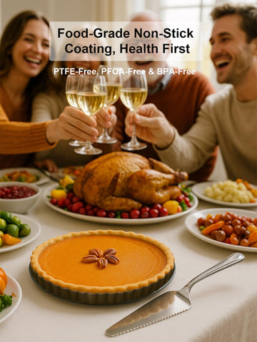 Removable bottom feature shown for effortless tart release