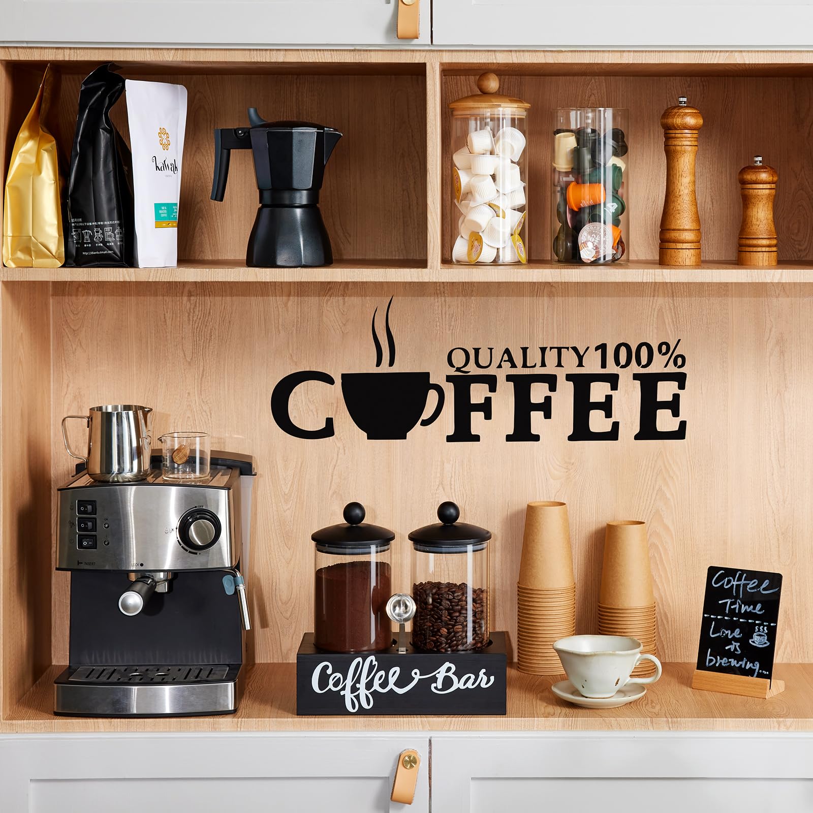 Yangbaga gift-ready storage set adds style to any kitchen counter.