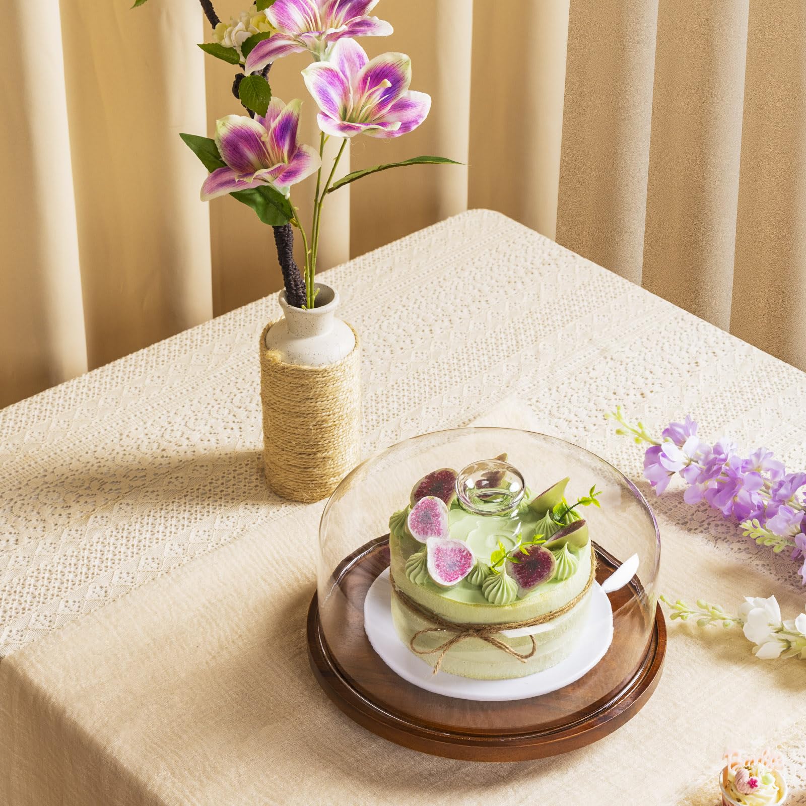 Yangbaga cake stand doubles as breakfast serving plate for gatherings