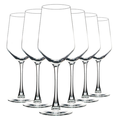 YANGNAY 6-piece 13oz wine glasses set, ideal for everyday entertaining.