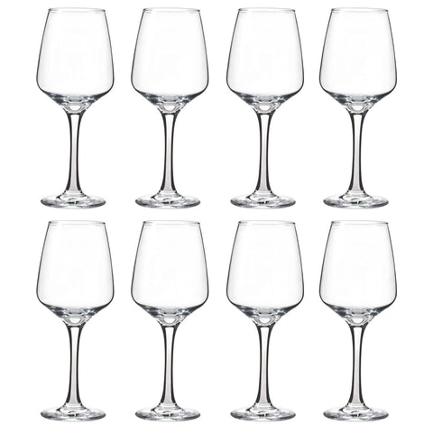 YANGNAY wine glasses with an elegant tapered bowl for versatile red or white wine