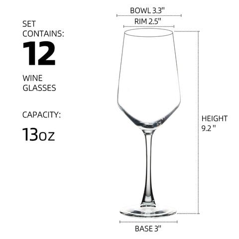 Yangnay tapered-bowl design enhances aroma for red or white wine.