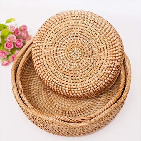 YANGQIHOME decorative basket displayed on kitchen counter for natural decor