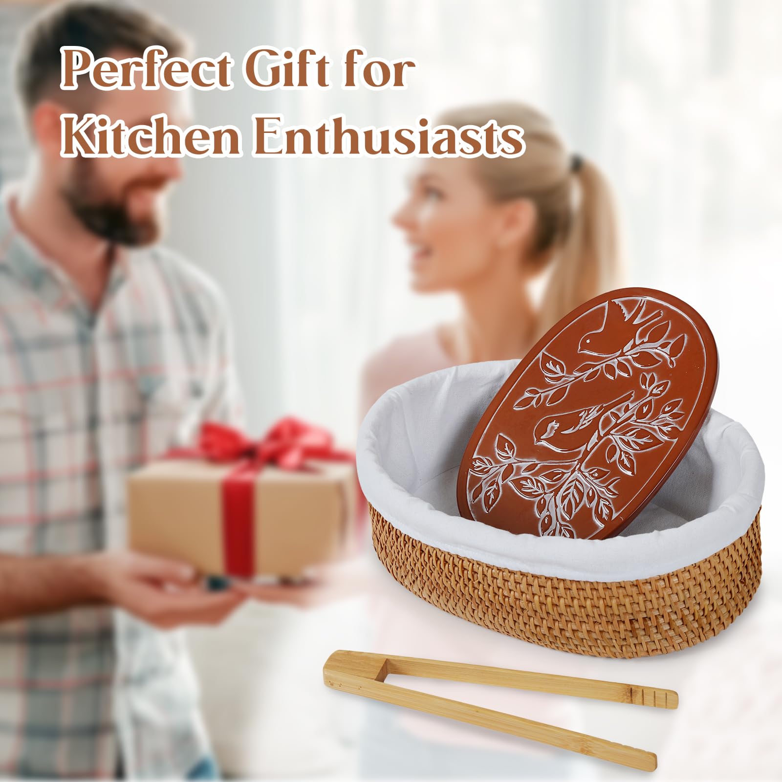 YANGQIHOME bread-serving-lid prolongs heat during meals