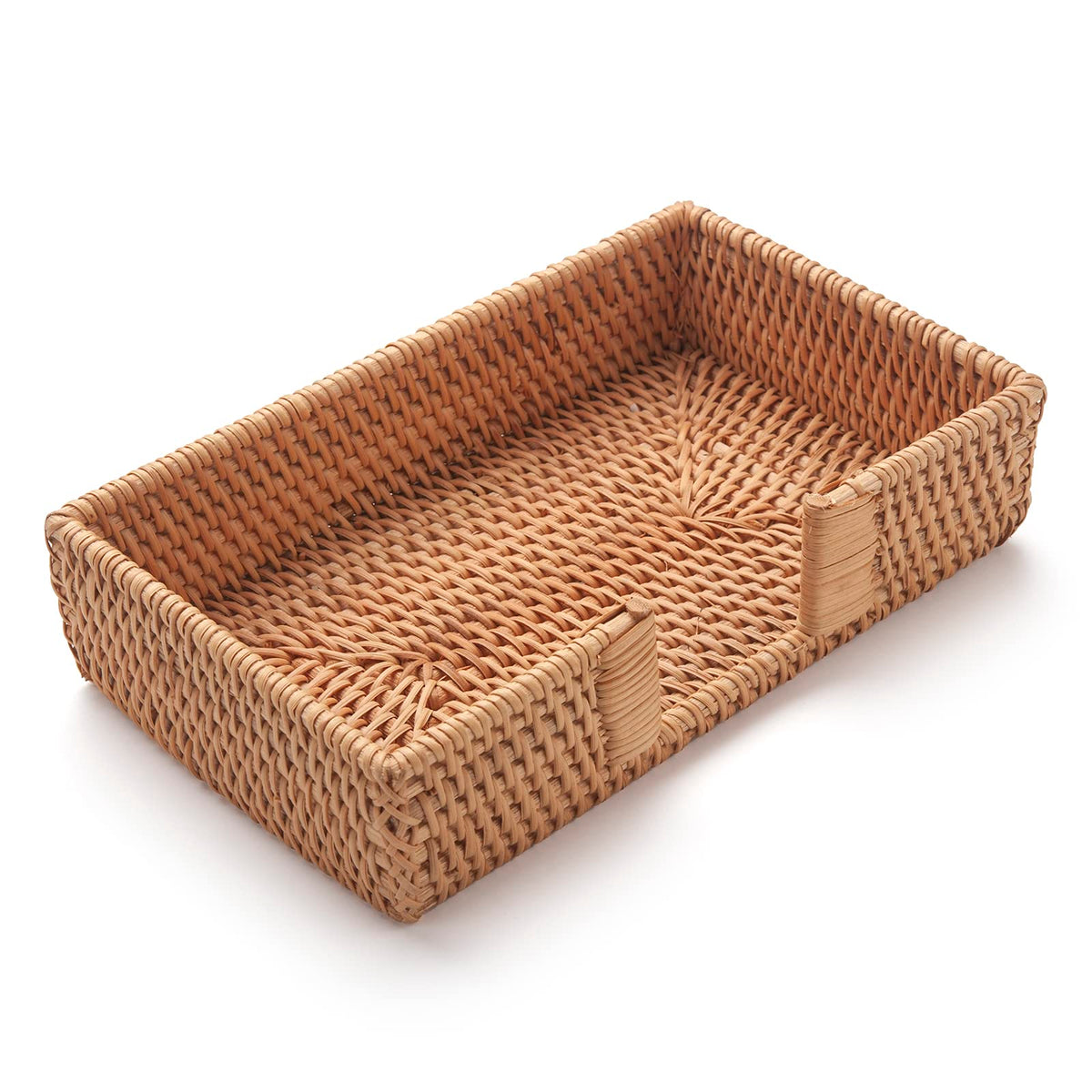 YANGQIHOME rattan napkin holder rectangle for neat dining setup