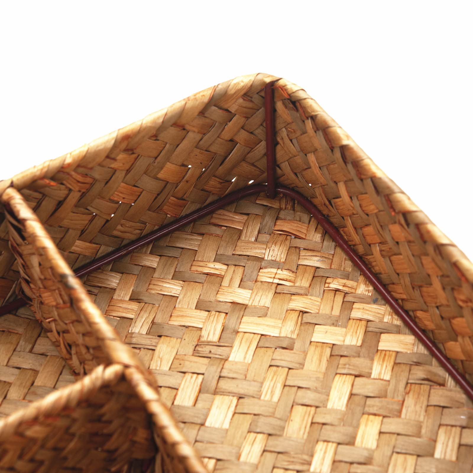 YANGQIHOME sugar packet organizer in wicker keeps sweeteners within reach and tidy.