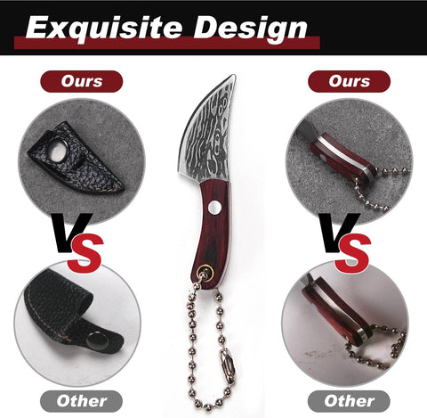 Yangquan laser-textured blade delivers precise cuts with a rugged, premium feel.