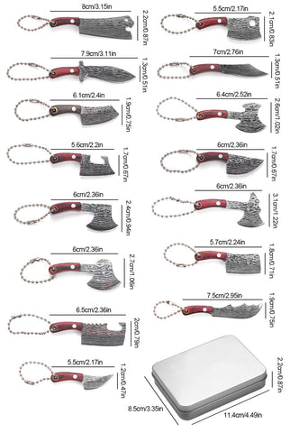 Yangquan mini pocket knife on a keychain provides quick access for bottles and boxes.