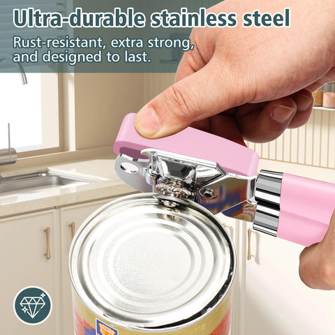 Yannier large knob enables effortless opening of cans